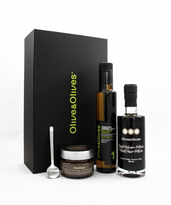 Holiday Gift Box - EV Olive oil, balsamic vinegar and chocolate spread