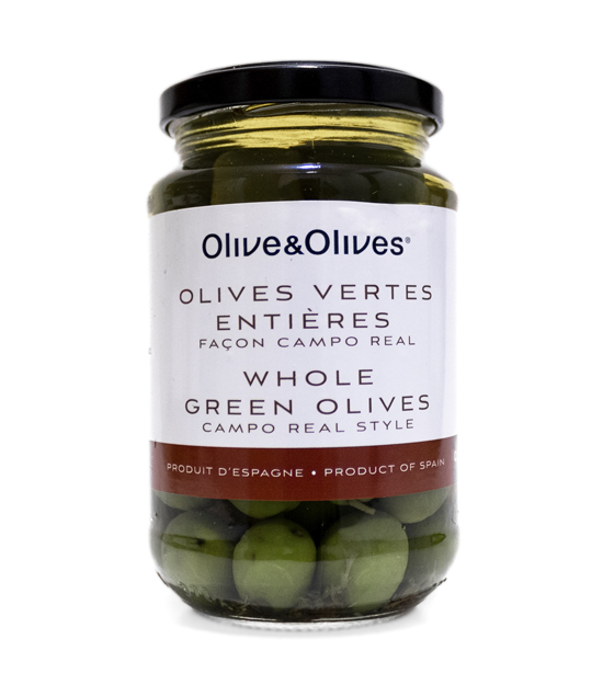 Whole Green Olives 'Campo Real' Style