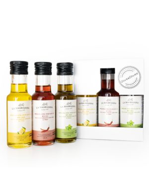 Aromatic extra virgin olive oil - 3 X 100ml